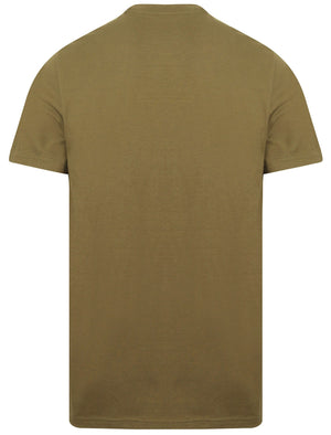 Clancy Basic Cotton Crew Neck T-Shirt In Ivy Green - South Shore