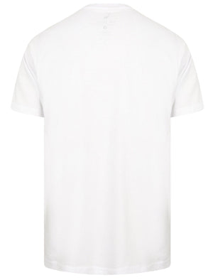 Clancy Basic Cotton Crew Neck T-Shirt In Optic White - South Shore