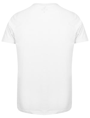 Legends Motif Cotton T-Shirt In Snow White - South Shore