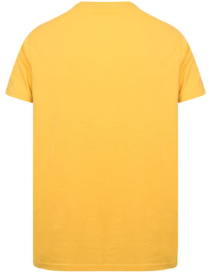 Legends Motif Cotton T-Shirt In Yolk Yellow - South Shore