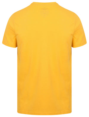 Legends Motif Crew Neck T-Shirt In Yellow Iris - South Shore