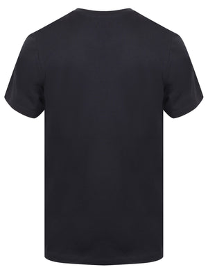 Peavey Cotton Crew Neck T-Shirt In Dark Navy - South Shore