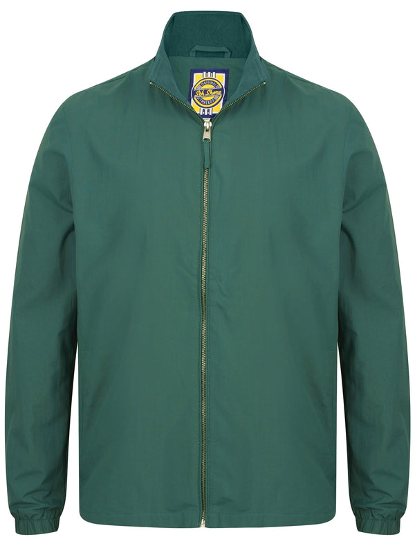 Rosoman Ripstop Bomber Jacket In Mallard Green - South Shore