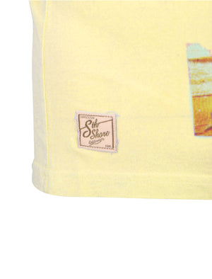 Miami Wave Jersey T-Shirt in Buttermilk - Sth Shore
