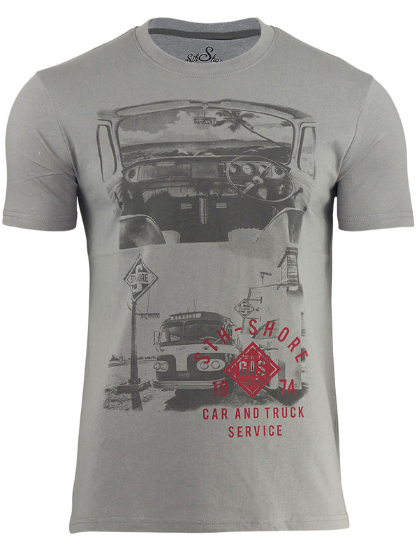 View T-Shirt in Dove Grey - Sth Shore