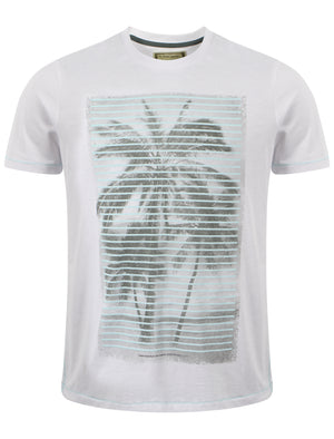 South Shore Palmline white t-shirt