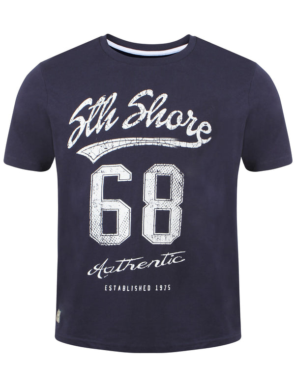 South Shore Sth Shore 68 blue Crew Neck T-shirt