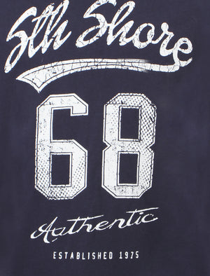 South Shore Sth Shore 68 blue Crew Neck T-shirt