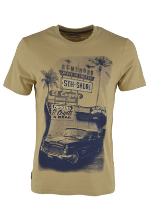 5th Shore Surf Shop El Coyote Cotton brown T-Shirt