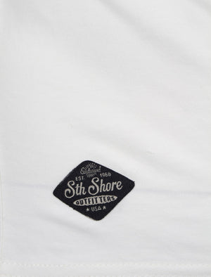 Gift Shop Print T-Shirt in Ivory  - South Shore