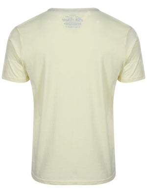 Gift Shop Print T-Shirt in Pale Yellow  - South Shore