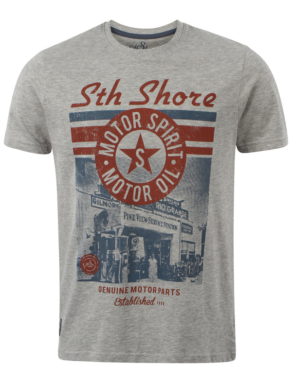 South Shore Motor Spirit grey t-shirt