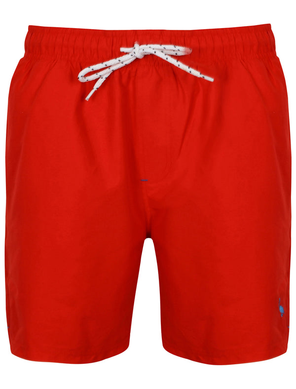 Wavertree Swim Shorts in Firebrick Red - South Shore
