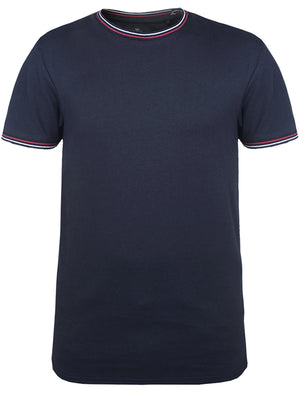Joseph Crew Neck T-Shirt in Navy