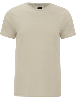 William Basic Crew Neck Cotton T-Shirt in Fawn