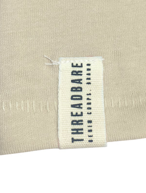 William Basic Crew Neck Cotton T-Shirt in Fawn