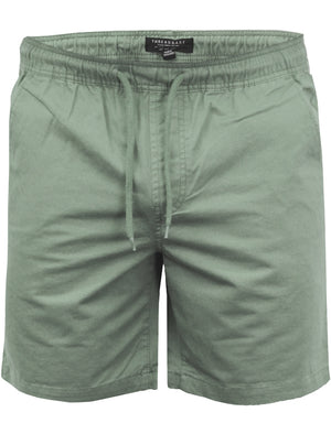 Morley Cotton Twill Chino Shorts in Mint