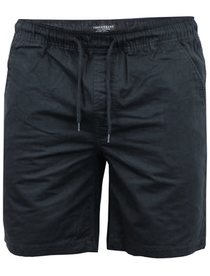 Morley Cotton Twill Chino Shorts in Navy