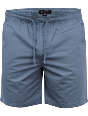Morley Cotton Twill Chino Shorts in Powder Blue
