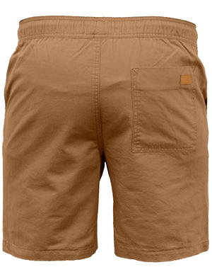 Morley Cotton Twill Chino Shorts in Tan