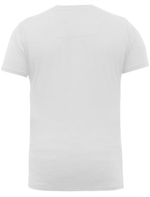 William Basic Crew Neck Cotton T-Shirt in White