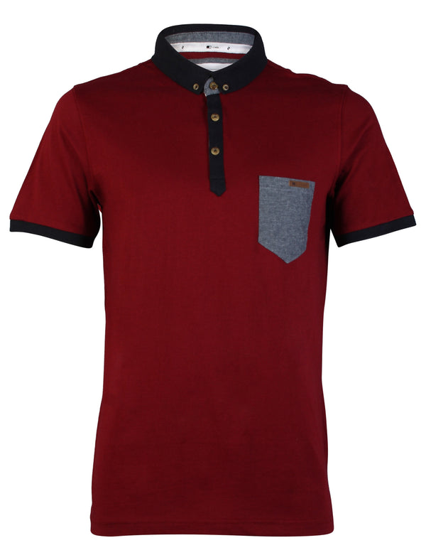 Span Bordeaux Polo Shirt - D-Code