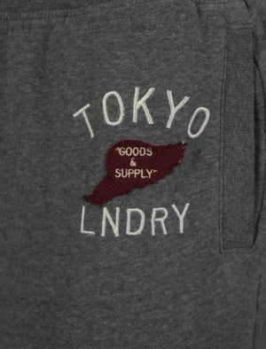 Dawsons Peak Sweatpants in Charcoal Marl - Tokyo Laundry