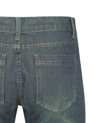 Duran denim shorts in Green Denim - Tokyo Laundry
