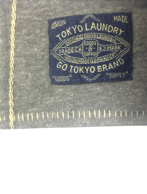 East Campus T-Shirt in Mid Grey Marl - Tokyo Laundry