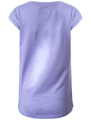 Tokyo Laundry Lizzy purple t-shirt
