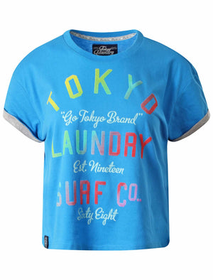 Tokyo Laundry Erica blue t-shirt