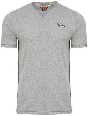 Essential Crew T-Shirt in Light Grey Marl - Tokyo Laundry