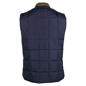 Tokyo Laundry Fermat navy quilted gilet