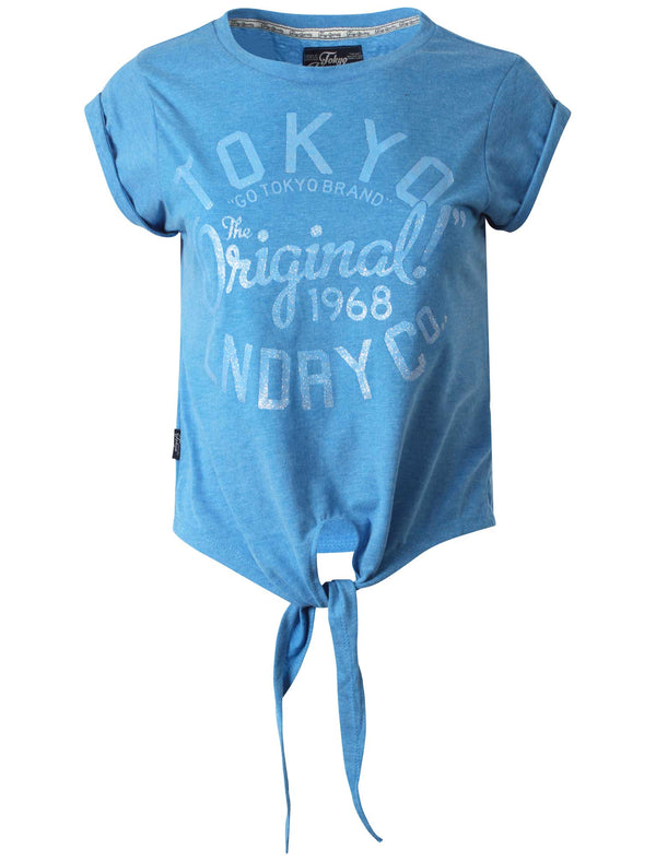 Tokyo Laundry Halle Blue t-shirt