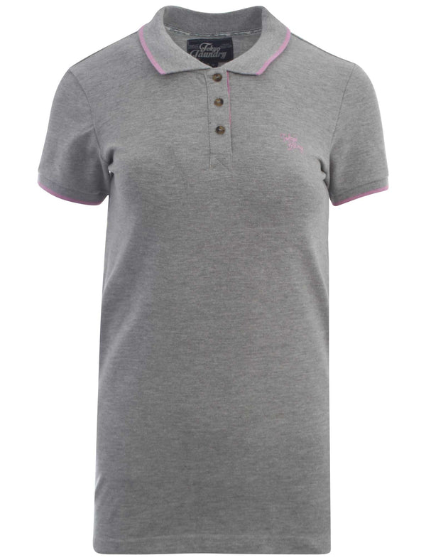 Tokyo Laundry Harley grey polo shirt