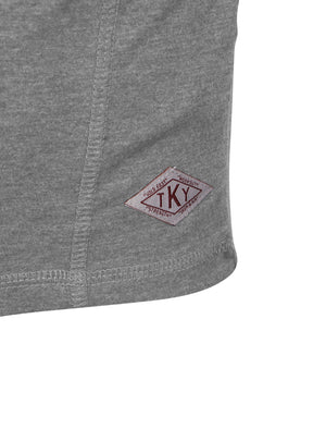 Kinnon jersey t-shirt mid grey marl - Tokyo Laundry