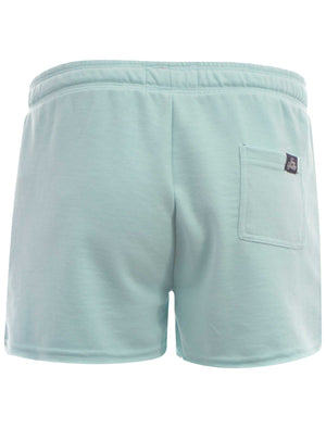 Tokyo Laundry Laura turquoise sweat shorts