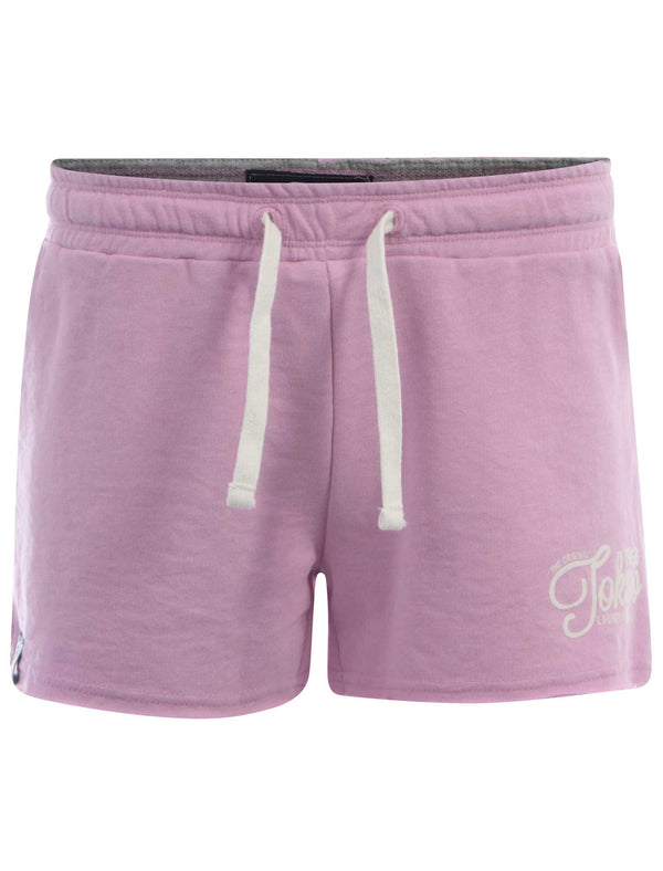Tokyo Laundry Laura pink sweat shorts