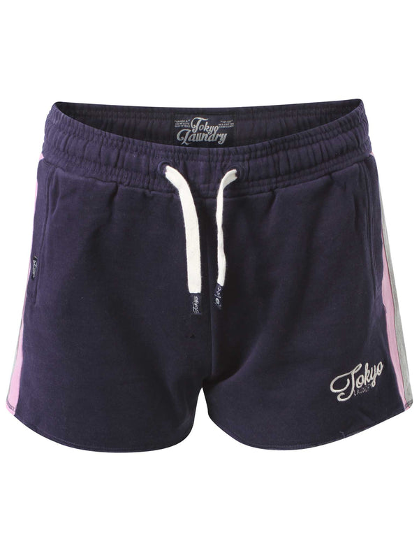 Tokyo Laundry Leila navy sweat shorts