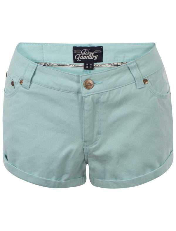 Tokyo Laundry Lexie Turquoise Shorts