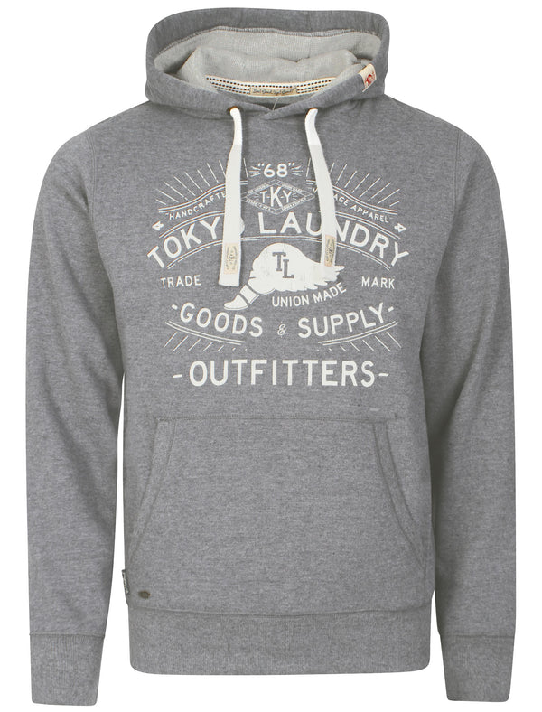 Liberty Falls Hoodie in Mid Grey Marl - Tokyo Laundry
