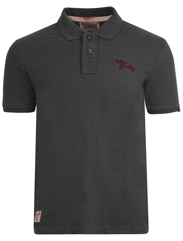 Tokyo Laundry Memphis Bay charcoal polo shirt