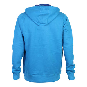 Tokyo Laundry Saba zip up hooded sweatshirt in blue