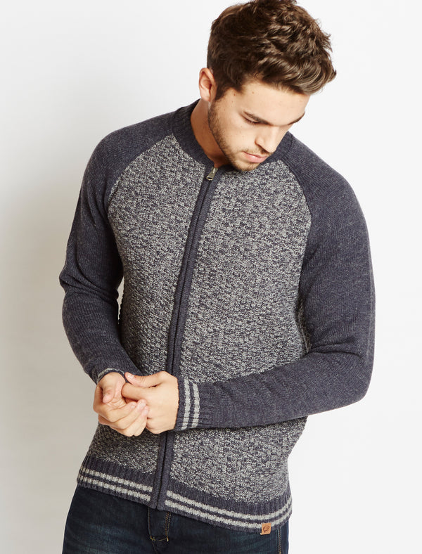Tokyo Laundry Pitcher dark blue cardigan