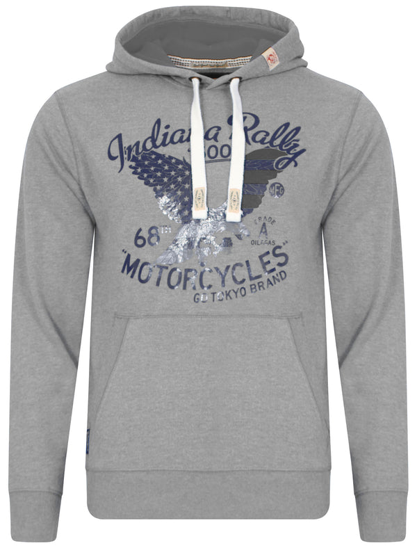 Redwater Hoodie in Light Grey Marl - Tokyo Laundry