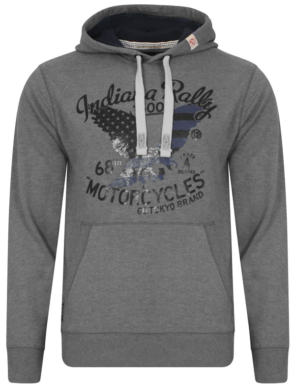 Redwater Hoodie in Mid-Grey Marl - Tokyo Laundry
