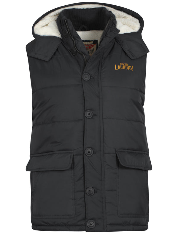 Tokyo Laundry Tarnby black gilet