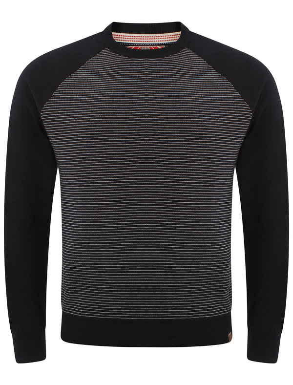 Tokyo Laundry Byrom cotton Dark Navy  jumper
