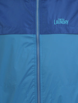 Tokyo Laundry Corsica blue rain jacket