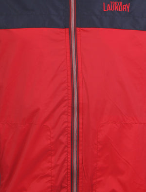 Tokyo Laundry Corsica red rain jacket